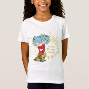 Thing One Thing Two Happy Things-Giving! T-Shirt