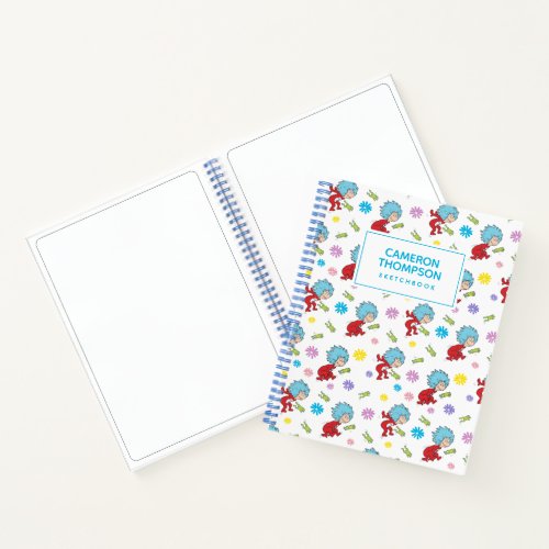 Thing One Thing Two Hoppy Frog Things Pattern Notebook