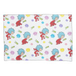 Thing One Thing Two Hoppy Frog Things Pattern Pillow Case