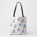 Thing One Thing Two Hoppy Frog Things Pattern Tote Bag