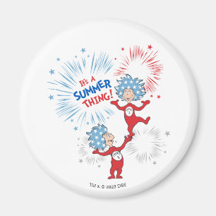 Thing One Thing Two It's A Summer Thing Magnet