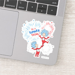Thing One Thing Two It's A Summer Thing Sticker