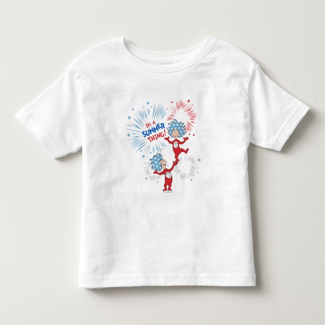 Thing One Thing Two It's A Summer Thing Toddler T-shirt (Front)