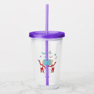 Thing One Thing Two It's The Little Things! Acrylic Tumbler