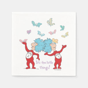 Thing One Thing Two It's The Little Things! Napkins