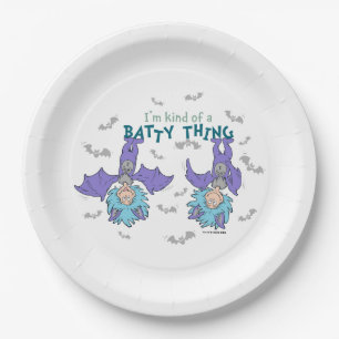 Thing One Thing Two Kind of a Batty Thing Paper Plates