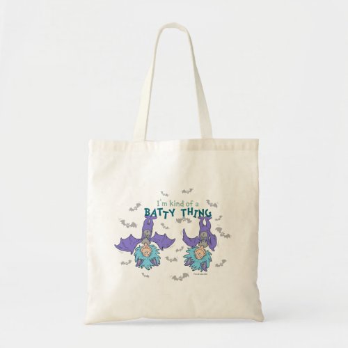 Thing One Thing Two Kind of a Batty Thing Tote Bag