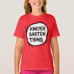 Thing One Thing Two - Kindergarten Thing T-Shirt