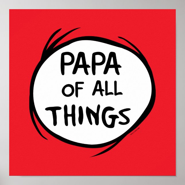 Thing One Thing Two - Papa of all Things Poster (Front)
