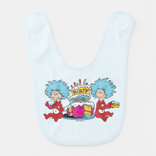 Thing One Thing Two Party Things Baby Bib