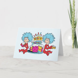 Thing One Thing Two Party Things Card