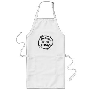 Thing One Thing Two - Principal of all Things Long Apron