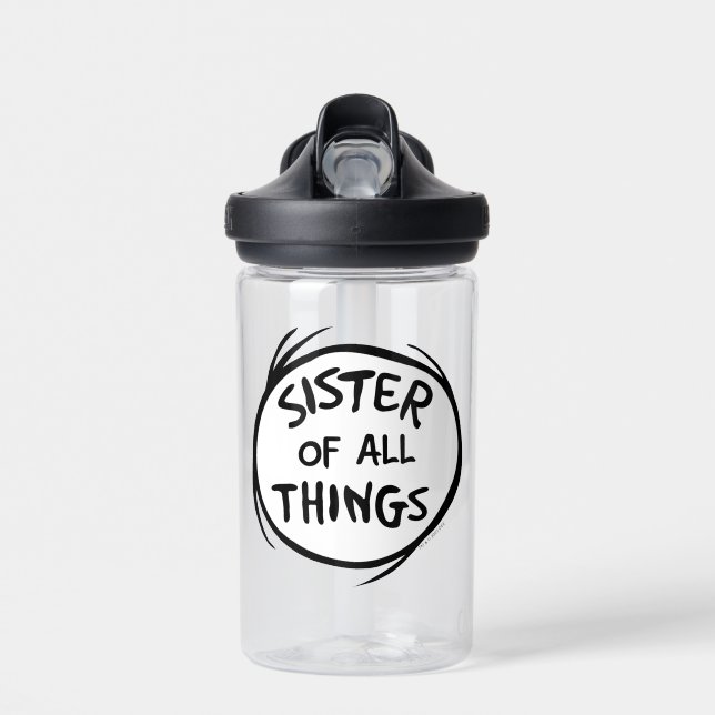 Thing One Thing Two - Sister of all Things Water Bottle (Front)