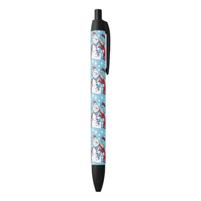 Thing One Thing Two Snowman Pattern Pen (Bottom (Vertical))
