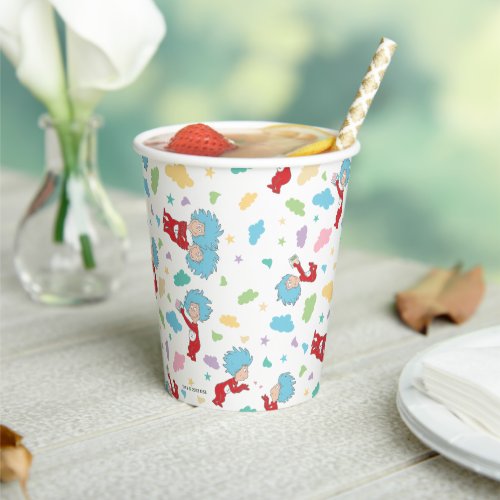 Thing One Thing Two Sweet Things Pattern Paper Cups