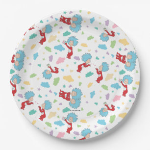 Thing One Thing Two Sweet Things Pattern Paper Plates