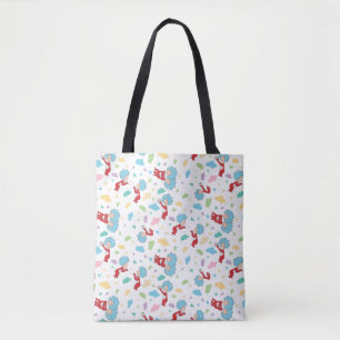Thing One Thing Two Sweet Things Pattern Tote Bag
