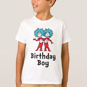 Thing One Thing Two Twins Birthday   Birthday Boy T-Shirt
