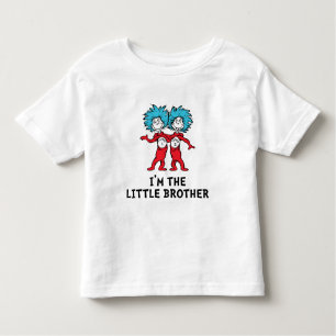 Thing One Thing Two Twins Little Brother Toddler T-shirt