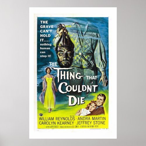 Thing That Couldnt Die xl Poster