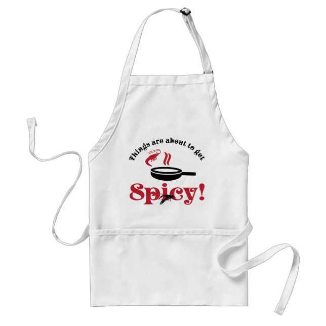 Things About to Get Spicy Apron (Front)