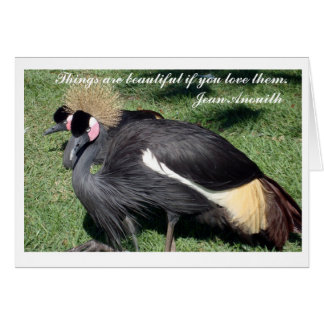 Things are beautiful . . . card