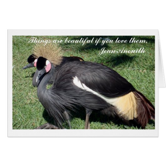 Things are beautiful . . . card (Front Horizontal)