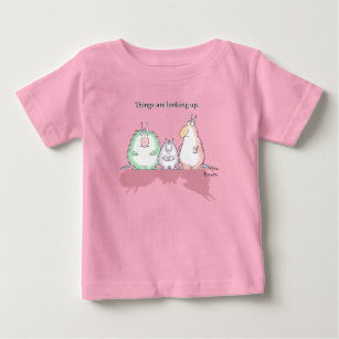 THINGS ARE LOOKING UP by Sandra Boynton Baby T-Shirt