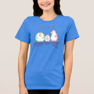 THINGS ARE LOOKING UP by Sandra Boynton Tri-Blend Shirt