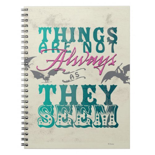 Things Are Not Always as They Seem Notebook
