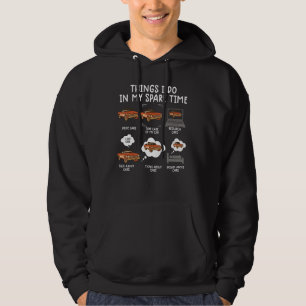 Things I Do In My Spare Time Car Enthusiast Car 5 Hoodie