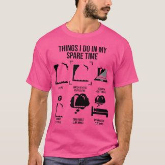 Things I Do In My Spare Time Cliff Diving T-Shirt