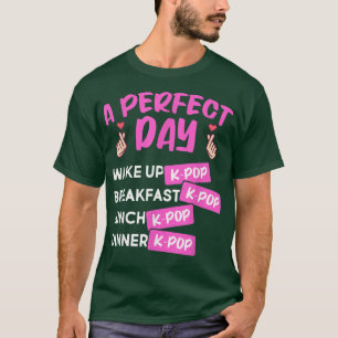 Things I Do In My Spare Time Cool Kpop Music Lover T-Shirt