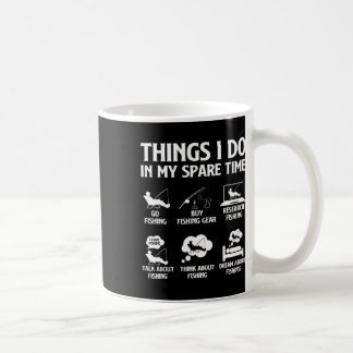 Things I Do In My Spare Time Fishing Boys Men Byb  Coffee Mug