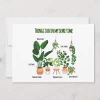Things I Do In My Spare Time - Gardener, Gardening