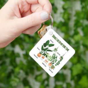 Things I Do In My Spare Time - Gardener, Gardening Keychain