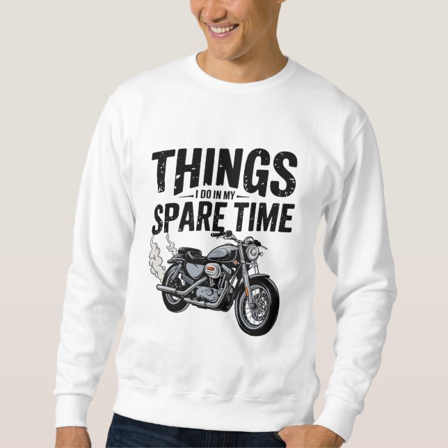 Things I Do in My Spare Time Motorcycle Rider Tee (Front)