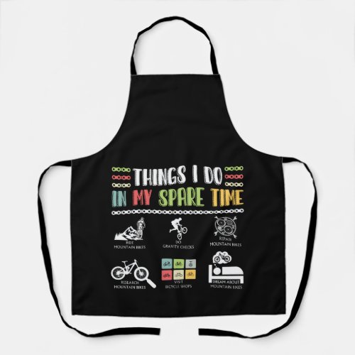 Things I Do In My Spare Time _ MTB Mountain Bike Apron