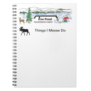 Things I Moose Do Notebook