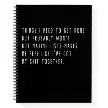 Things I need To Get Done But Probably Won't Funny