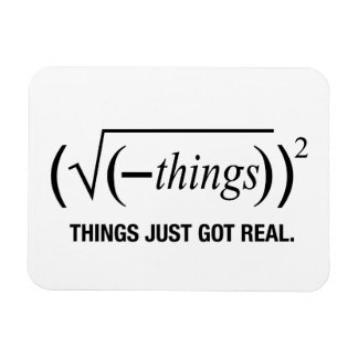 things just got real magnet