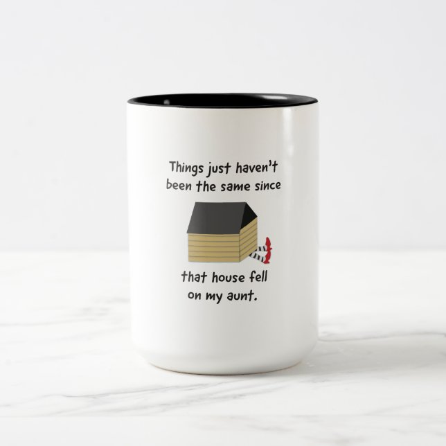 Things Just Haven't Been the Same Two-Tone Coffee Mug (Center)