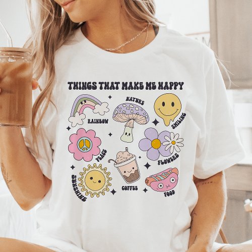 Things That Make Me Happy Tri_Blend Shirt