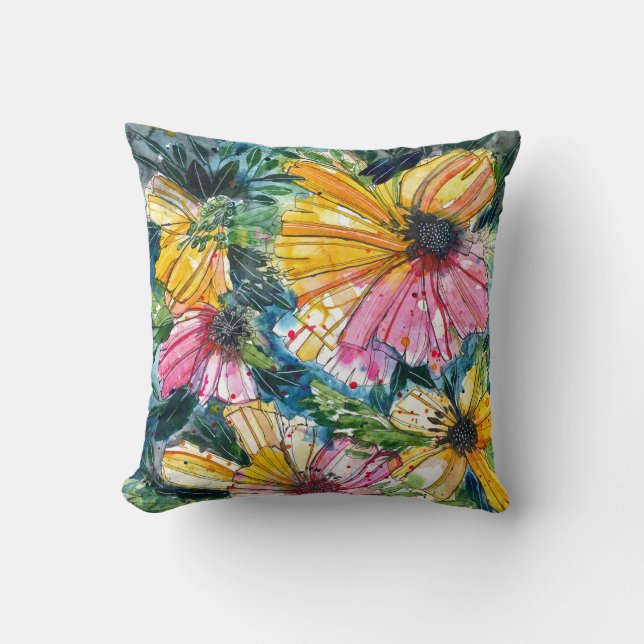 Things to Come Throw Pillow (Front)