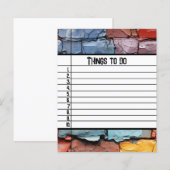 Things To Do (Front/Back)