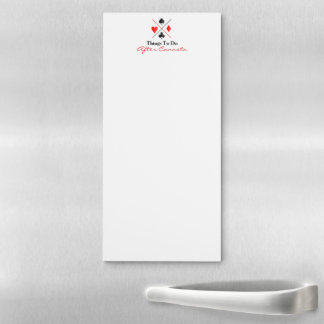Things To Do After Canasta Magnetic Notepad