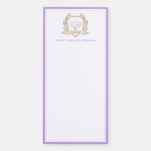 Things to Do After Pickleball Magnetic Notepad