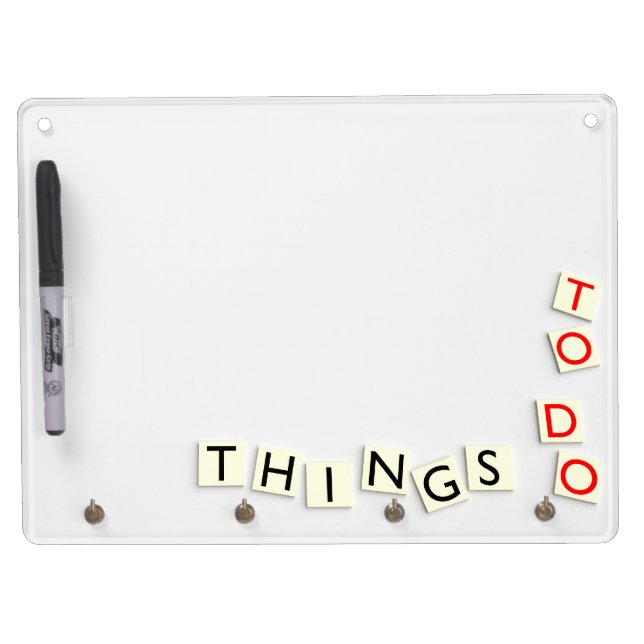 Things to do Dry Erase Board (Front)