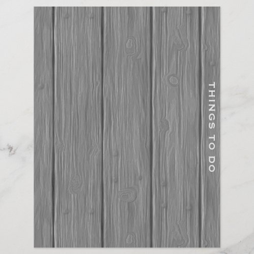 Things to Do  Guest Info Divider  Wooden Plank