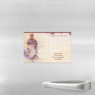 Things to Do List Magnetic Dry Erase Sheet